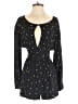 Free People Hearts Black Romper Size XS - photo 1