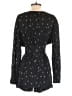 Free People Hearts Black Romper Size XS - photo 2