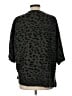 ALLSAINTS Animal Print Black Poncho Size L - photo 2
