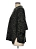 ALLSAINTS Animal Print Black Poncho Size L - photo 5