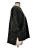 ALLSAINTS Animal Print Black Poncho Size L - photo 4