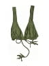 Kaohs Solid Green Swimsuit Top Size M - photo 1