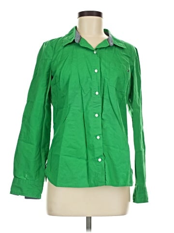 Tommy Hilfiger Long Sleeve Button-Down Shirt (view 1)