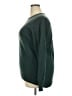 Brandy Melville 100% Cotton Solid Green Pullover Sweater Size 2X (estimated) - photo 5