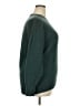 Brandy Melville 100% Cotton Solid Green Pullover Sweater Size 2X (estimated) - photo 4
