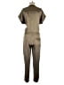 Splendid 100% Viscose Metallic Solid Metallic Brown Jumpsuit Size S - photo 2