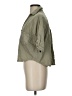Zara Green 3/4 Sleeve Button-Down Shirt Size S - photo 5