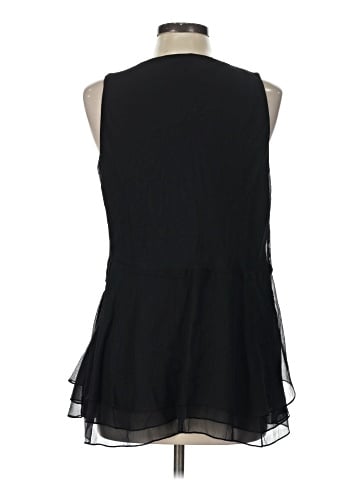 Magaschoni Sleeveless Silk Top (view 2)