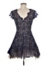 Nha Khanh 100% Polyester Blue Cocktail Dress Size 6 - photo 2