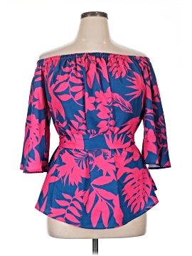 Shein Curve 3/4 Sleeve Blouse