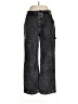 LACAUSA Black Cargo Pants Size 10 - photo 1
