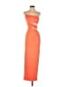 Fashion Nova Orange Cocktail Dress Size S - photo 1