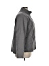 Three Dots Solid Gray Jacket Size XL - photo 4