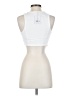 Walter Baker White Sleeveless Button-Down Shirt Size S - photo 2