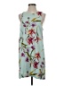 Leith 100% Polyester Tropical Teal Casual Dress Size S - photo 1
