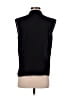Ann Taylor 100% Polyester Black Sleeveless Blouse Size S - photo 2