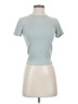 Athleta Silver Short Sleeve Turtleneck Size XS (tall) - photo 1