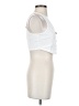 Walter Baker White Sleeveless Button-Down Shirt Size S - photo 4