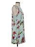Leith 100% Polyester Tropical Teal Casual Dress Size S - photo 4