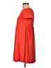 Speechless Solid Orange Casual Dress Size L - photo 5