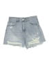 Shein Blue Denim Shorts Size M - photo 1