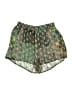 Assorted Brands Print Green Shorts Size 10 - photo 1