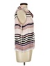 Nine West Stripes Pink Sleeveless Blouse Size 12 - photo 4