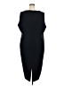 Marina Rinaldi 100% Polyester Solid Black Cocktail Dress Size 14 (23) - photo 2