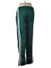 Unbranded 100% Polyester Solid Green Teal Track Pants Size M - photo 2