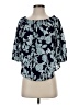 Splendid 100% Rayon Blue 3/4 Sleeve Blouse Size XS - photo 1