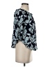 Splendid 100% Rayon Blue 3/4 Sleeve Blouse Size XS - photo 4