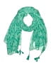 Charming Charlie 100% Polyester Paisley Green Scarf One size - photo 1