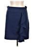 BB Dakota Solid Blue Formal Skirt Size 12 - photo 1