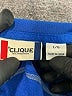 Clique 100% Polyester Blue Track Jacket Size L - photo 6