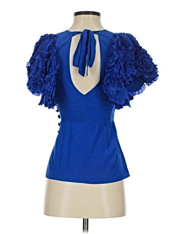 Tracy Reese Short Sleeve Blouse (view 2)
