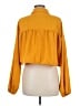 Hyfve Yellow Long Sleeve Blouse Size M - photo 2
