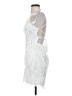 Lulus 100% Polyester White Cocktail Dress Size S - photo 5