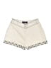 Assorted Brands 100% Polyester Polka Dots Ivory Shorts Size S - photo 1