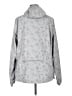 Asics 100% Polyester Argyle Gray Windbreaker Size XL - photo 2