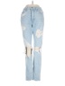 GRLFRND 100% Cotton Hearts Blue Jeans Size 26 waist - photo 1