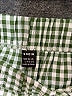 Shein 100% Polyester Checkered-gingham Green Shorts Size 8 - 10 - photo 3