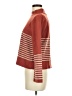 Roolee Stripes Red Turtleneck Sweater Size M - photo 5