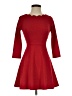 Speechless Solid Red Cocktail Dress Size XXS - photo 1