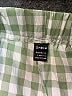 Shein 100% Polyester Checkered-gingham Green Shorts Size 8 - 10 - photo 3