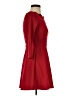 Speechless Solid Red Cocktail Dress Size XXS - photo 4
