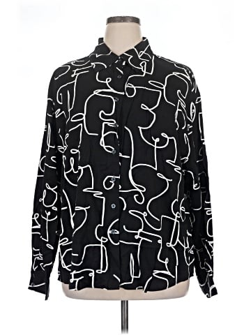 ELOQUII Long Sleeve Blouse (view 1)