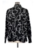 ELOQUII 100% Rayon Print Black Long Sleeve Blouse Size 20 Plus - photo 2
