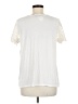 Absolutely Famous Ivory Short Sleeve Blouse Size M - photo 2