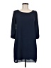 Assorted Brands Solid Blue Casual Dress Size Med - P - photo 1