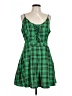Hot Topic Plaid Green Casual Dress Size XL - photo 1